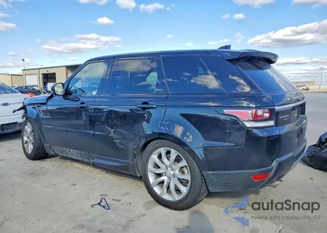2017 Land Rover Range Rover Sport Hse из США, поврежденный, VIN SALWR2FV2HA178389